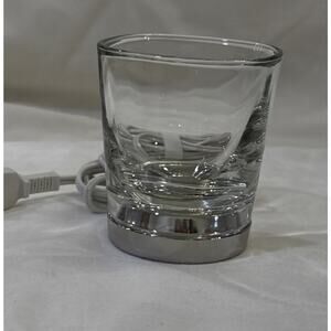 Philips Sonicare diamond clean replacement charger & glass cup Silver